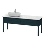 Duravit Waschtischunterschrank Luv 173,3x57x74,3cm, 2 AZ, st, L, bl s-matt