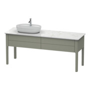 Duravit Waschtischunterschrank Luv 173,3x57x74,3cm, 2 AZ, st, L, st-g m