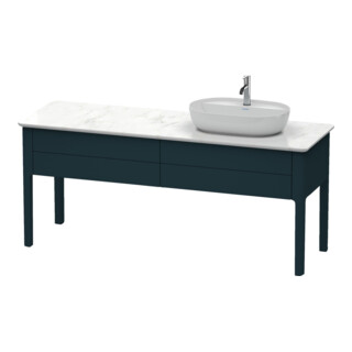 Duravit Waschtischunterschrank Luv 173,3x57x74,3cm, 2 AZ, st, R, bl s-matt