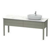 Duravit Waschtischunterschrank Luv 173,3x57x74,3cm, 2 AZ, st, R, st-g m