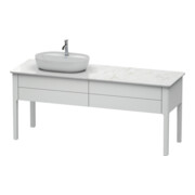 Duravit Waschtischunterschrank Luv 173,3x57x74,3cm, 2 AZ, st, R, st-g m-5