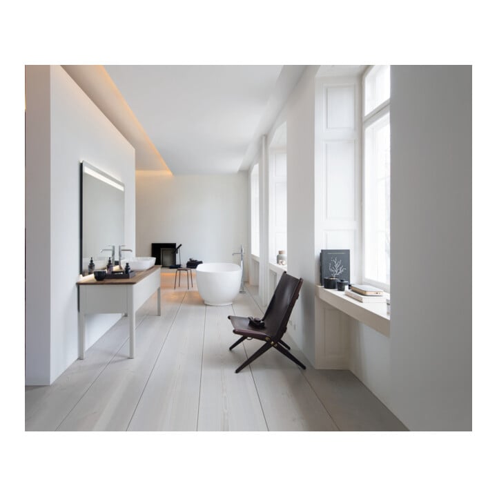 Duravit Waschtischunterschrank Luv 173,3x57x74,3cm, 2 AZ, st, re, we s-matt