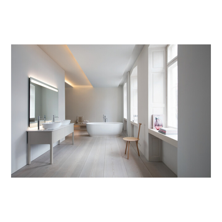 Duravit Waschtischunterschrank Luv 173,3x57x74,3cm, 2 AZ, steh., we s-matt