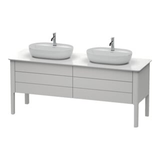 Duravit Waschtischunterschrank Luv 173,3x57x74,3cm, 2 La, 2 AZ, st, No w m