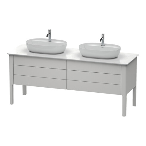 Duravit Waschtischunterschrank Luv 173,3x57x74,3cm, 2 La, 2 AZ, st, No w m
