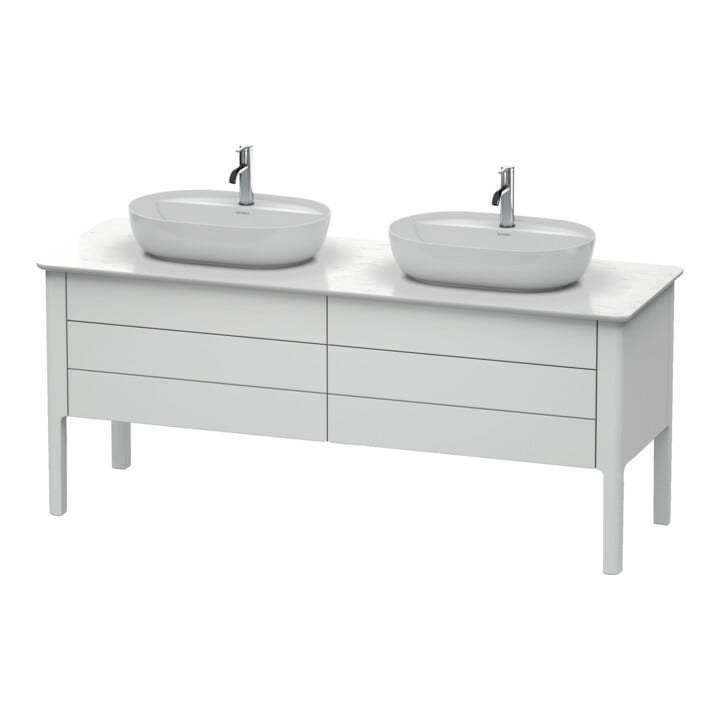 Duravit Waschtischunterschrank Luv 173,3x57x74,3cm, 2 La, 2 AZ, st, No w m
