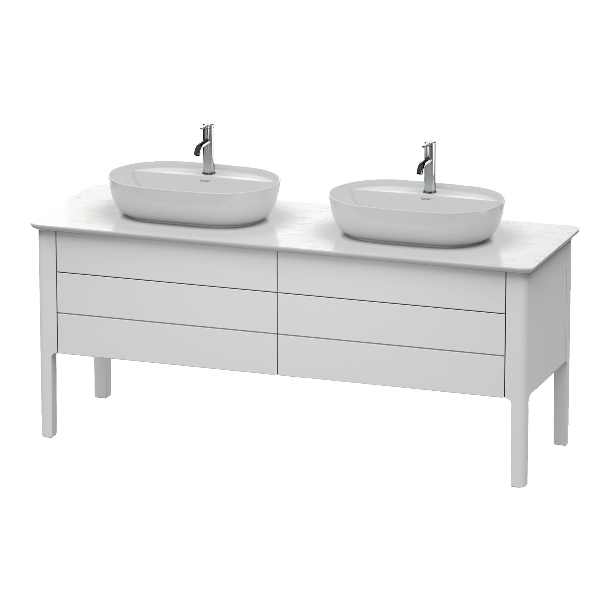 Duravit Waschtischunterschrank Luv 173,3x57x74,3cm, 2 La, 2 AZ, st, w m