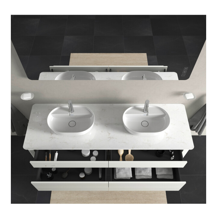 Duravit Waschtischunterschrank Luv 173,3x57x74,3cm, 2 La, 2 AZ, st, w m