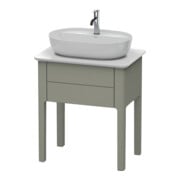 Duravit Waschtischunterschrank Luv 63,8x45x74,3cm, 1 AZ, st, st-gr s-matt