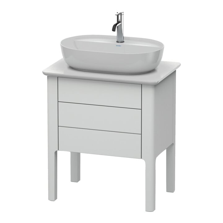 Duravit Waschtischunterschrank Luv 63,8x45x74,3cm, 1 Lad, 1 AZ, st, st-gr m