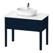 Duravit Waschtischunterschrank Luv 93,8x57x74,3cm, 1 AZ, steh., blau s-matt