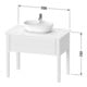 Duravit Waschtischunterschrank Luv 93,8x57x74,3cm, 1 AZ, steh., we s-matt-4