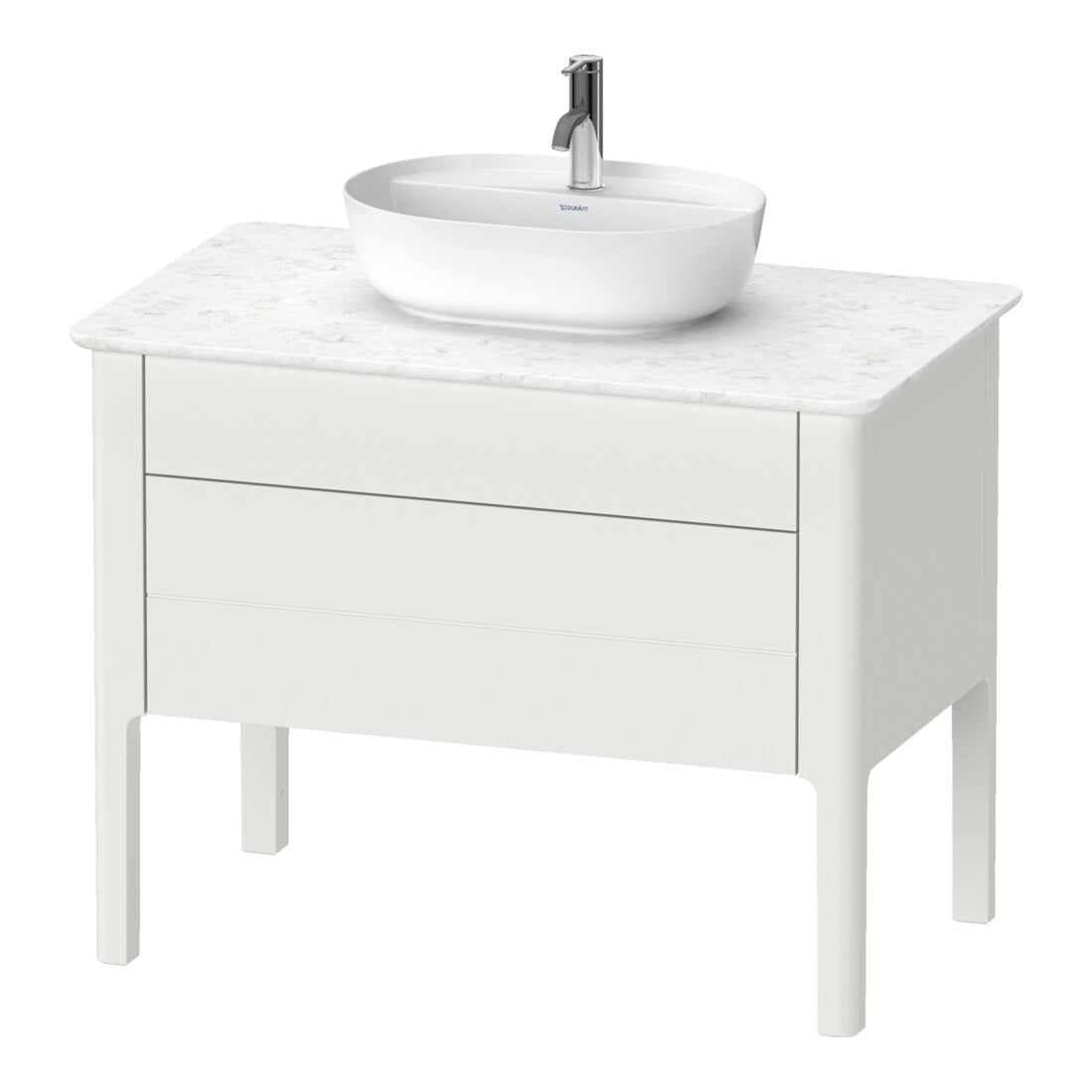 Duravit Waschtischunterschrank Luv 93,8x57x74,3cm, 1 Lad, 1 AZ, st, No w m
