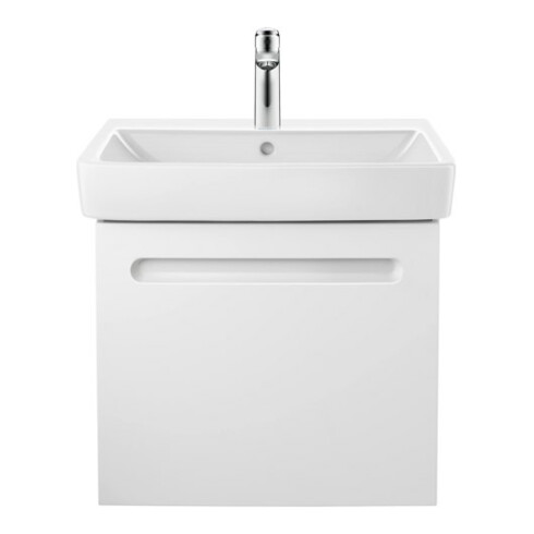 Duravit Waschtischunterschrank No. 1 1 Ausz., wandhängend, 54x42,6x47,8cm, we Matt