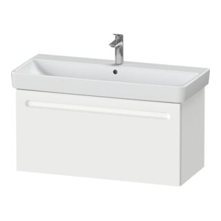 Duravit Waschtischunterschrank No. 1 1 Ausz., wandhängend, 94x42,6x47,8cm, we Matt