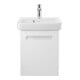 Duravit Waschtischunterschrank No. 1 39x34,6x47,8cm, 1 T, wandhängend, T li, we ma-3
