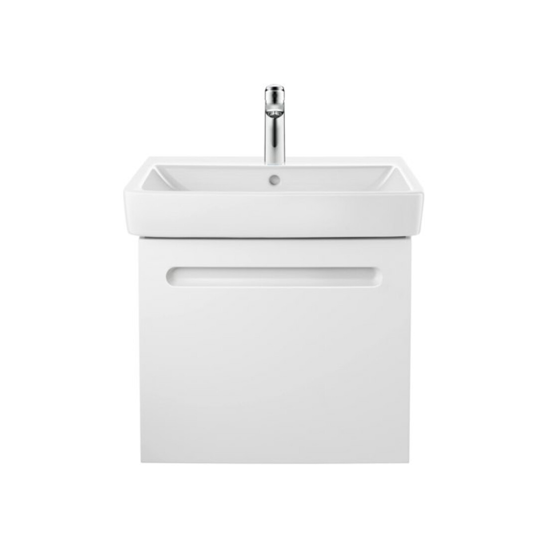 Duravit Waschtischunterschrank No. 1 54x42,6x47,8cm, w m, 1, Lad, 1 AZ, wandhängend