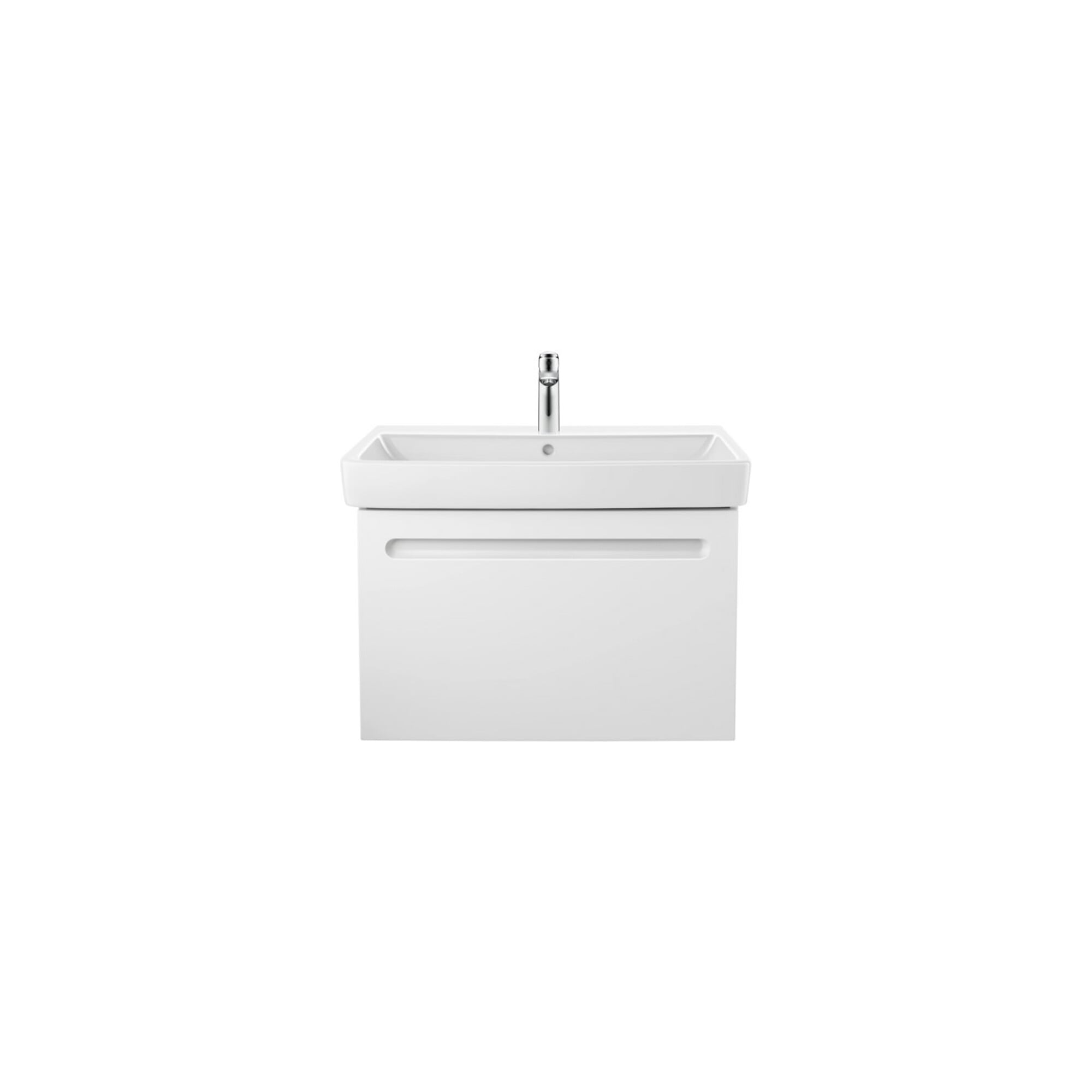 Duravit Waschtischunterschrank No. 1 74x42,6x47,8cm, w m, 1, Lad, 1 AZ, wandhängend