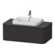 Duravit Waschtischunterschrank o. ES Happy D.2 Plus 35,4x100cm, 1 Auszug, graphit supermatt-1