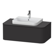Duravit Waschtischunterschrank o. ES Happy D.2 Plus 35,4x100cm, 1 Auszug, graphit supermatt