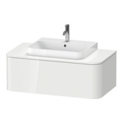 Duravit Waschtischunterschrank o. ES Happy D.2 Plus 35,4x100cm, 1 Auszug, graphit supermatt-3