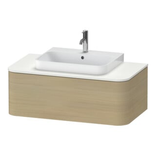 Duravit Waschtischunterschrank o. ES Happy D.2 Plus 35,4x100cm, 1 Auszug, mediterrane Eiche