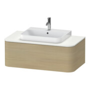 Duravit Waschtischunterschrank o. ES Happy D.2 Plus 35,4x100cm, 1 Auszug, mediterrane Eiche