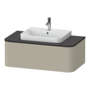 Duravit Waschtischunterschrank o. ES Happy D.2 Plus 35,4x100cm, 1 Auszug, taupe seidenmatt