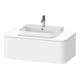 Duravit Waschtischunterschrank o. ES Happy D.2 Plus 35,4x100cm, 1 Auszug, weiß supermatt-1