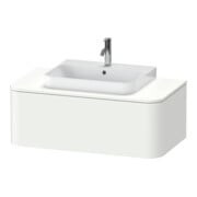 Duravit Waschtischunterschrank o. ES Happy D.2 Plus 35,4x100cm, 1 Auszug, weiß supermatt