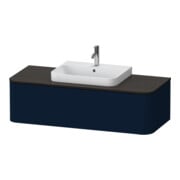 Duravit Waschtischunterschrank o. ES Happy D.2 Plus 35,4x130cm, 1 Ausz., blau s-matt, mitte