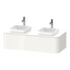 Duravit Waschtischunterschrank o. ES Happy D.2 Plus 35,4x130cm, 1 Ausz., BP b, Medit. Eiche