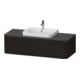 Duravit Waschtischunterschrank o. ES Happy D.2 Plus 35,4x130cm, 1 Ausz., Nussb geb., mitte-1
