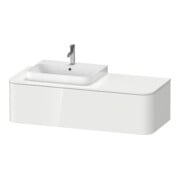 Duravit Waschtischunterschrank o. ES Happy D.2 Plus 35,4x130cm, 1 Ausz., Tau s-matt, links-3