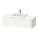 Duravit Waschtischunterschrank o. ES Happy D.2 Plus 35,4x130cm, 1 Ausz., we. hgl, mitte-1