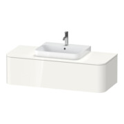 Duravit Waschtischunterschrank o. ES Happy D.2 Plus 35,4x130cm, 1 Ausz., we. hgl, mitte