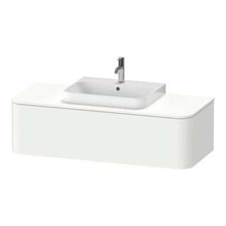 Duravit Waschtischunterschrank o. ES Happy D.2 Plus 35,4x130cm, 1 Ausz., we. s-matt, mitte