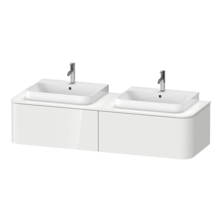 Duravit Waschtischunterschrank o. ES Happy D.2 Plus 35,4x160cm, 1 A, BP b, Nord we. s-matt
