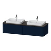 Duravit Waschtischunterschrank o. ES Happy D.2 Plus 35,4x160cm, 1 Ausz., BP b, blau s-matt