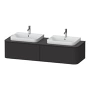 Duravit Waschtischunterschrank o. ES Happy D.2 Plus 35,4x160cm, 1 Ausz., BP b, graph matt