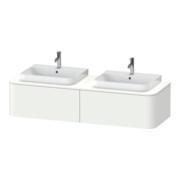Duravit Waschtischunterschrank o. ES Happy D.2 Plus 35,4x160cm, 1 Ausz., BP b, we. s-matt