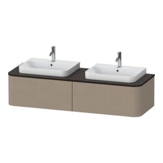 Duravit Waschtischunterschrank o. ES Happy D.2 Plus 35,4x160cm, 1 Auszug, BP b, leinen