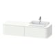 Duravit Waschtischunterschrank o. ES Happy D.2 Plus 35,4x160cm, 2 Ausz., BP r, we. s-matt-1