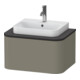 Duravit Waschtischunterschrank o. ES Happy D.2 Plus 35,4x65cm, 1 Ausz., steingrau seidenmatt-1