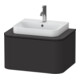 Duravit Waschtischunterschrank o. ES Happy D.2 Plus 35,4x65cm, 1 Auszug, graphit supermatt-1