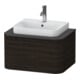 Duravit Waschtischunterschrank o. ES Happy D.2 Plus 35,4x65cm, 1 Auszug, nussbaum gebürstet-1