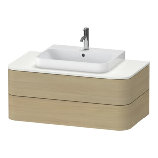 Duravit Waschtischunterschrank o. ES Happy D.2 Plus 40,8x100cm, 2 SchKa., mediterrane Eiche