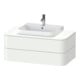 Duravit Waschtischunterschrank o. ES Happy D.2 Plus 40,8x100cm, 2 SchKa., weiß supermatt-1