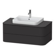 Duravit Waschtischunterschrank o. ES Happy D.2 Plus 40,8x100x55cm, 2 SchKa., graph supermatt