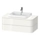 Duravit Waschtischunterschrank o. ES Happy D.2 Plus 40,8x100x55cm, 2 SchKa., weiß Hochglanz-1